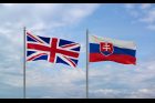 Britská a slovenská vlajka