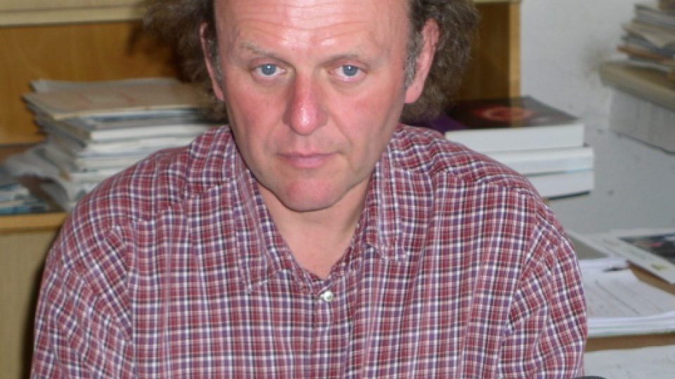 Moderátor Jaroslav Dušek