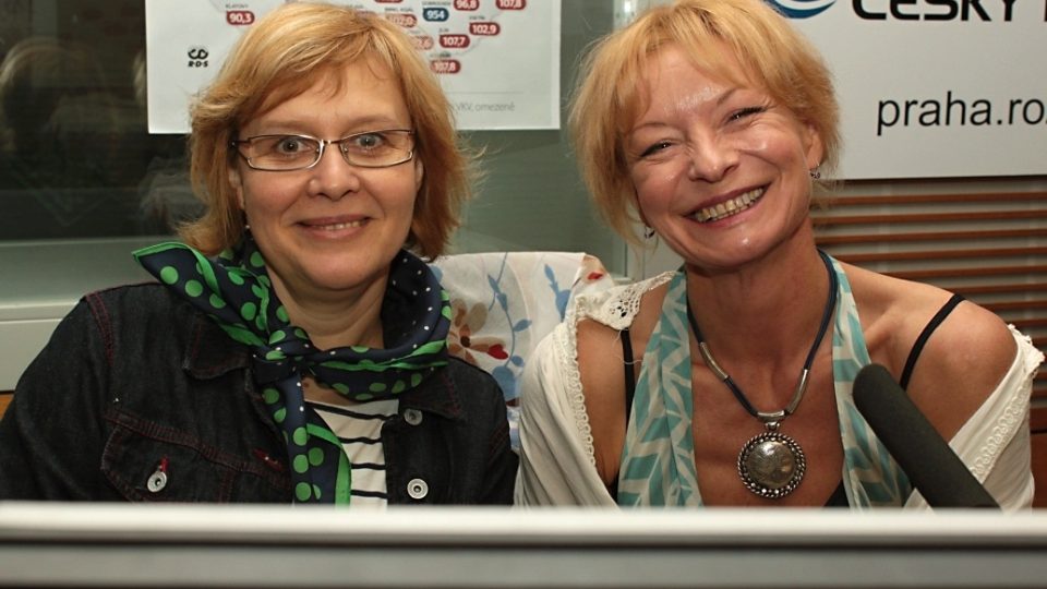 Vilma Cibulková a Daniela Brůhová