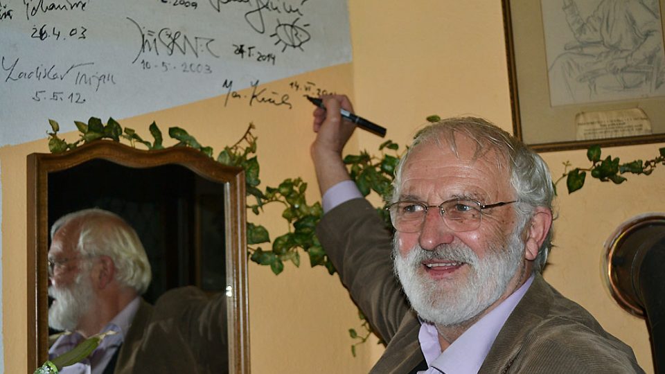 Jaroslav Krček se navždy zapsal mezi hosty Nostalgické myši v Šemánovicích, kde se pořad pravidelně točí