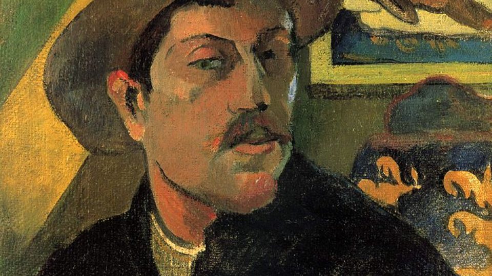 Paul Gauguin, autoportrér (1848 - 1903), celým jménem Henri Eugène Paul Gauguin