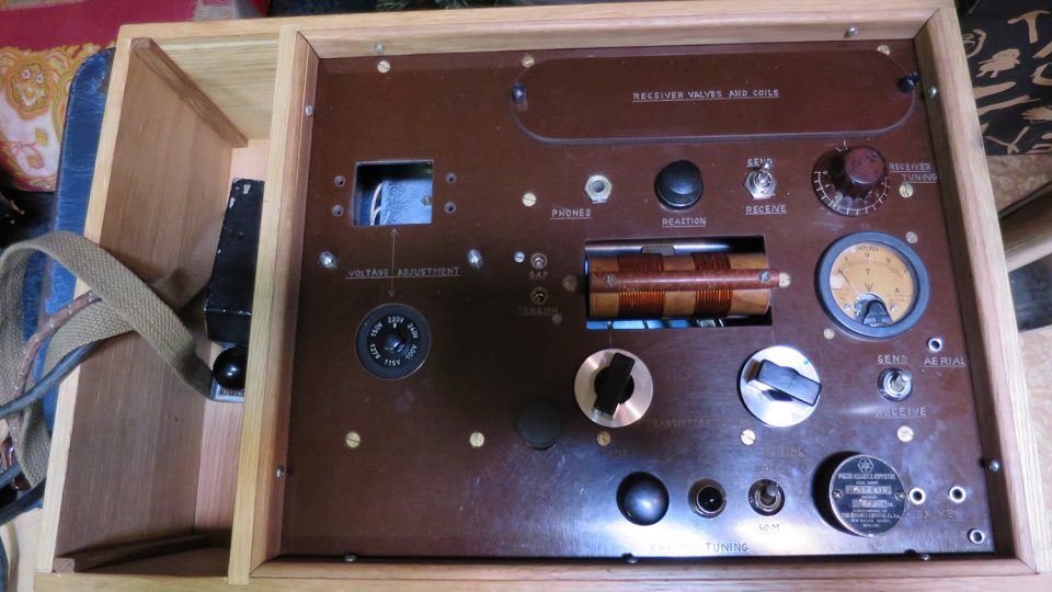 Replika radiosoupravy Libuše