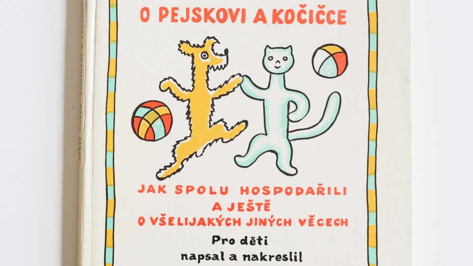 Povídání o pejskovi a kočičce, nakreslil a napsal Josef Čapek