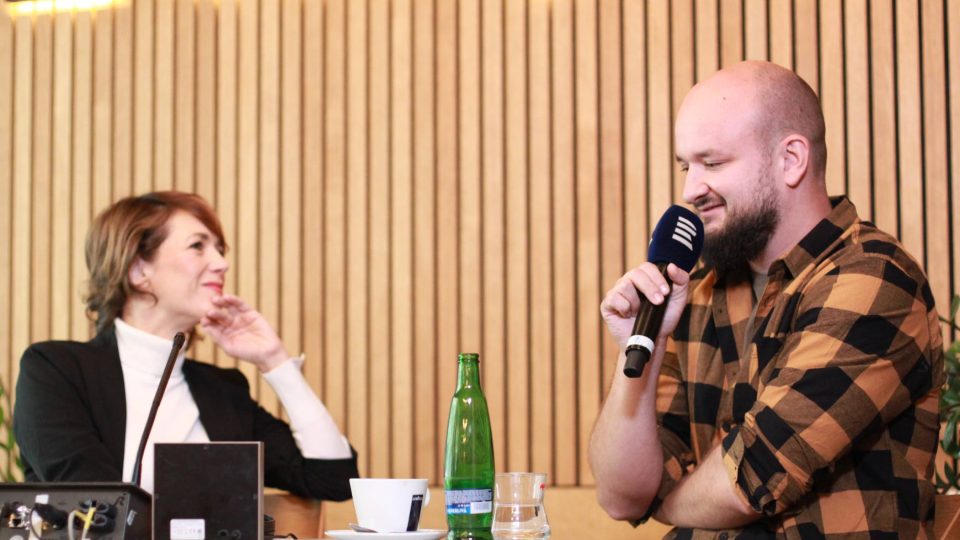 Pokáč a Tereza Kostková v Radiocafé Vinohradská 12