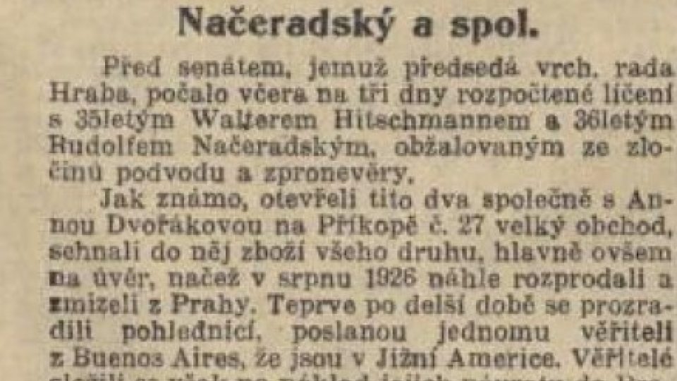 Národní listy z 28. 3. 1930