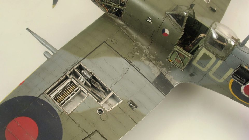 Spitfire Mk.IX  Eduard 48 (detail)