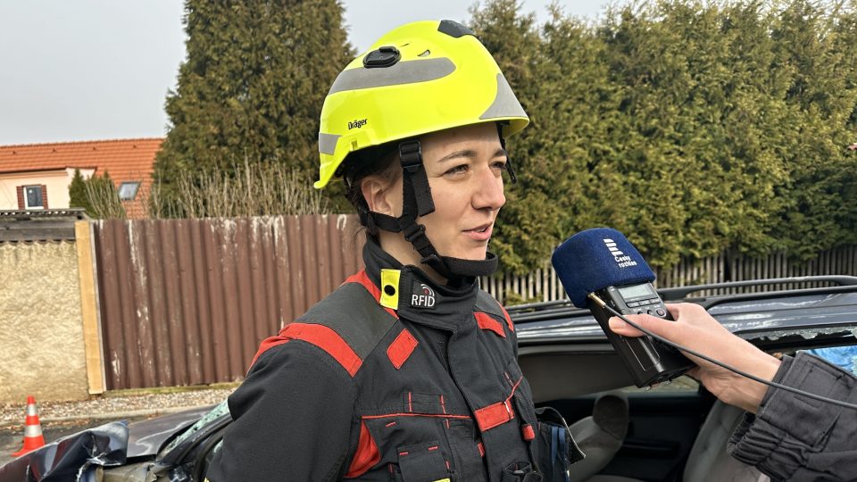 Dobrovolná hasička Katka Panenková