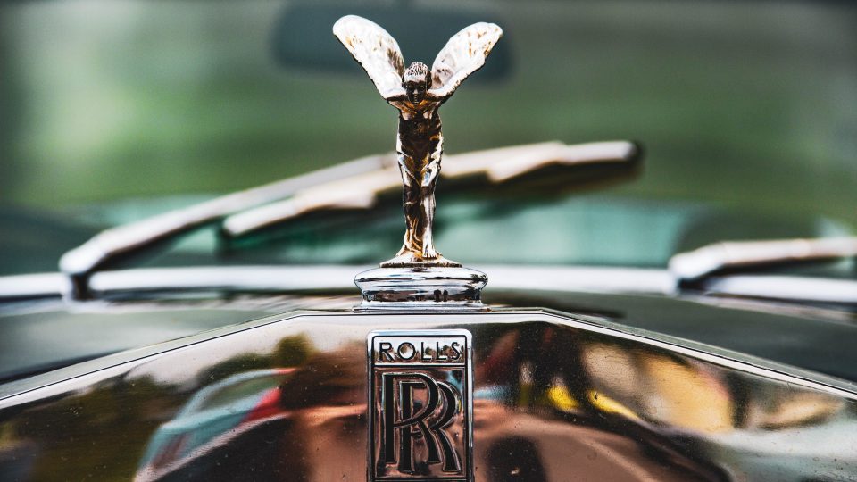 Symbol značky Rolls Royce