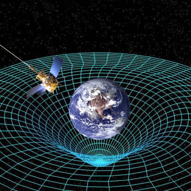 Obecná teorie relativity popisuje gravitaci jako geometrickou vlastnost časoprostoru | foto:  NASA