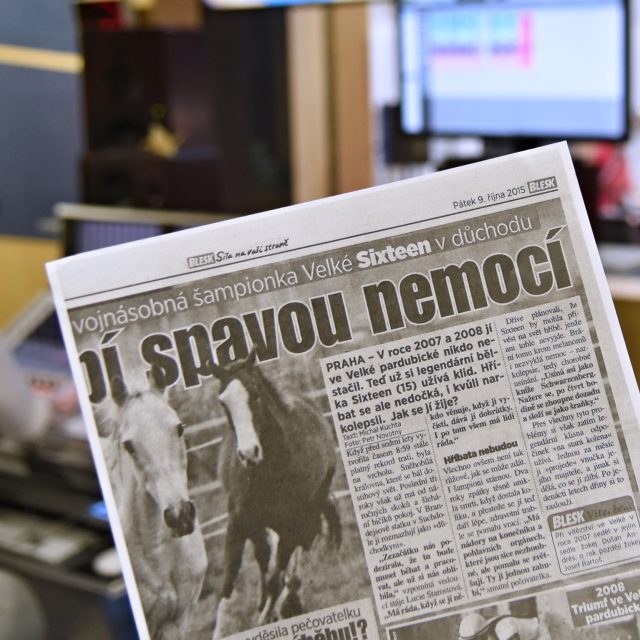 Tématem druhého Bleskového Kabinetu je 125. ročník Velké pardubické. Hrají Taťjana Medvecká,  Jaromír Dulava a Valérie Zawadská | foto: Tomáš Vodňanský,  Český rozhlas