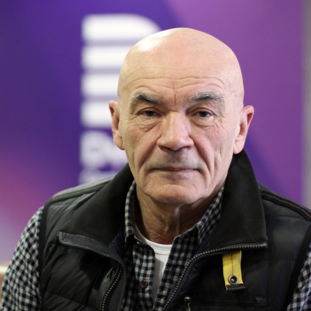 Klasická fotografie podle Jana Třeštíka nepochybně přežije digitální éru,  přinejmenším v uměleckém světě. Většina galerií totiž stále vyžaduje pozitiv i negativ v co nejkvalitnější formě | foto: Adam Kebrt,  Český rozhlas