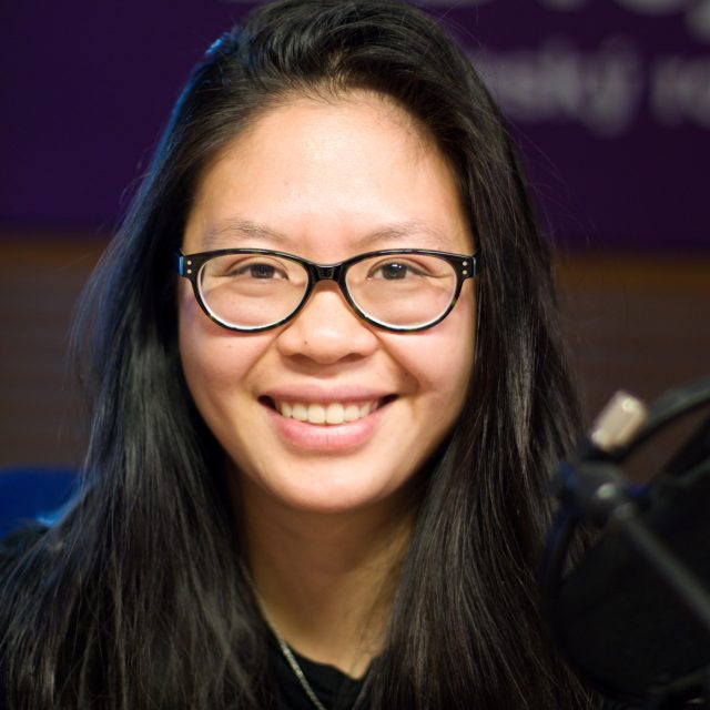 „V pubertě jsem chtěla zapadnout. Vietnamské vlastenectví se ve mně probudilo později,  po mé první návštěvě Vietnamu, &quot; říká blogerka Duong Nguyen Jirásková | foto: Adam Kebrt,  Český rozhlas