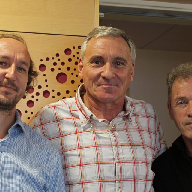 Milan Hein,  Martin Šimek a Jan Čenský | foto: Elena Horálková