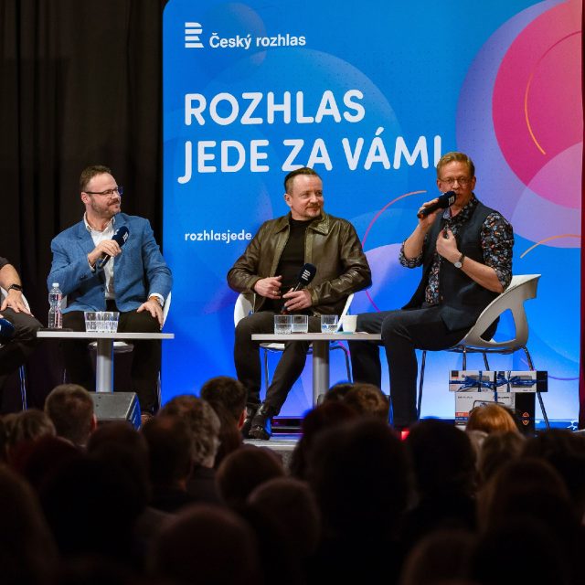 Rozhlasová show dorazila do Starého Plzence | foto: Jiří Šeda