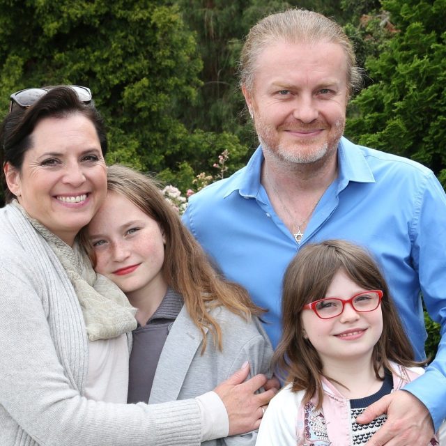 Barbora Kodetová,  Pavel Šporcl a jejich děti | foto: Profimedia