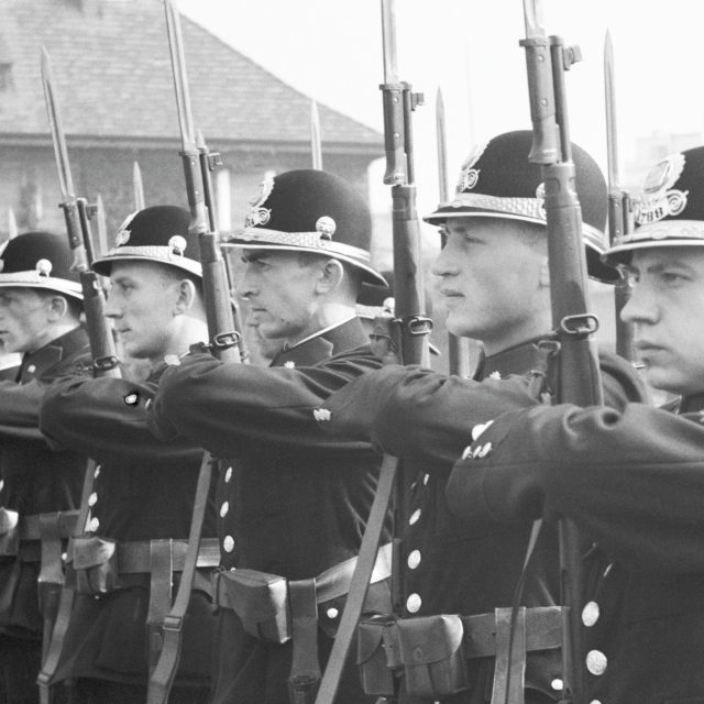 Policejní sbor stráže bezpečnosti  (1937) | foto: ČTK