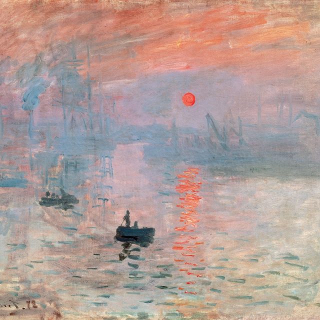 Claude Monet: Imprese,  východ slunce  (1872) | foto: Profimedia