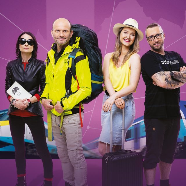 Ranní Dvojka jede vlakem na výlet | foto: Khalil Baalbaki,  Český rozhlas