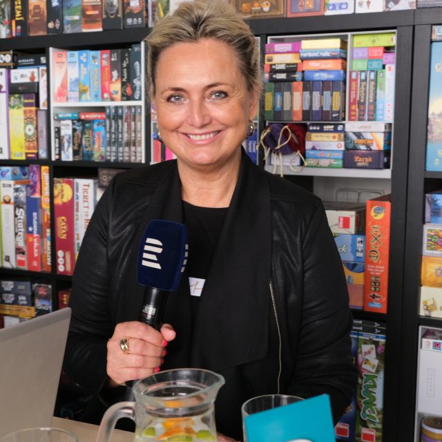 Zuzana Ceralová Petrofová hostem v rozhlasové kavárně | foto: Milan Baják,  Český rozhlas