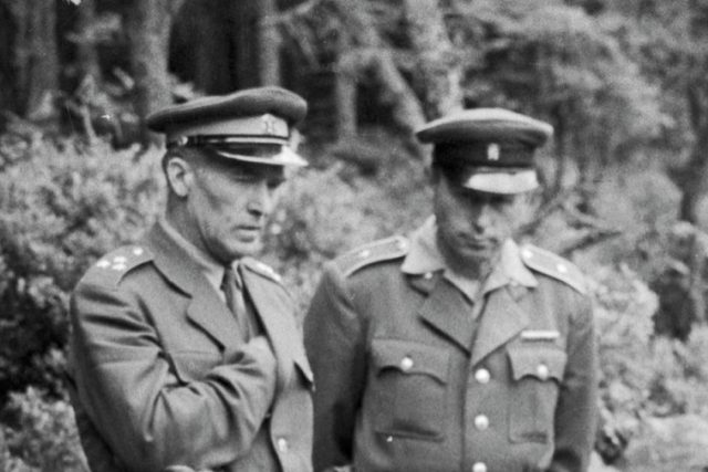 Policisté na Šumavě  (60. léta) | foto: Zdeněk Havelka,  ČTK