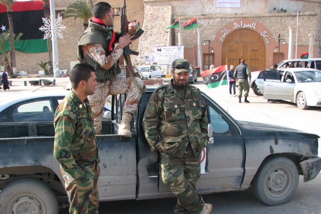 libyjští vojáci | foto: Martin Dorazín,  Český rozhlas