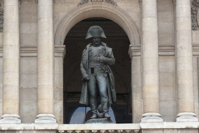 Napoleon Bonaparte zdobí pařížskou Invalidovnu | foto: Elena Horálková,  Český rozhlas,  Český rozhlas