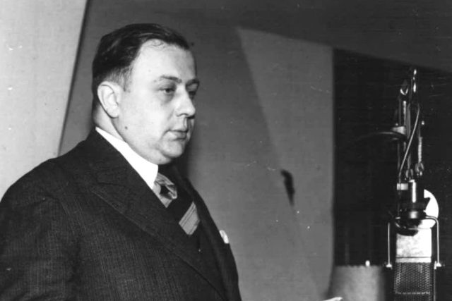 František Běhounek-1934 | foto: Archivní a programové fondy Českého rozhlasu