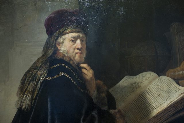 Nově zrestaurovaný Rembrandt,  Šternberský palác | foto: Filip Jandourek