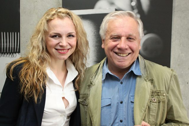 Martina Kociánová a Stanislav Motl | foto: Adam Kebrt,  Český rozhlas