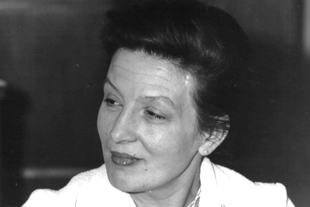 Herečka Dana Medřická  (1966) | foto: Archivní a programové fondy Českého rozhlasu