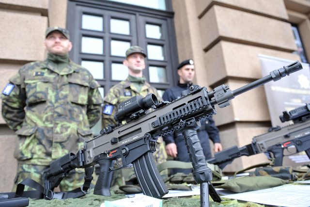 Současným 21 000 vojáků  (a vojaček) české armády naše zálohy zatím prý moc nepomůžou | foto: Filip Jandourek