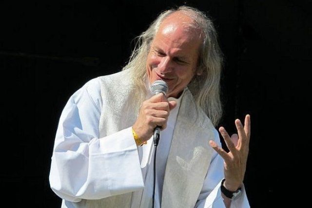 Ladislav Heryán při bohoslužbě na Vlčkovicefestu 2014 | foto: Kristýna Maková