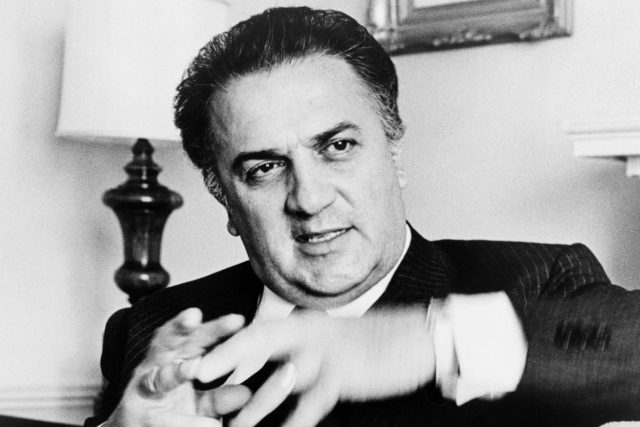 Federico Fellini dokázal sugestivně divákům přenést své nejskrytější sny,  představy nebo vzpomínky | foto: Walter Albertin,  Library of Congress,  CC0 1.0