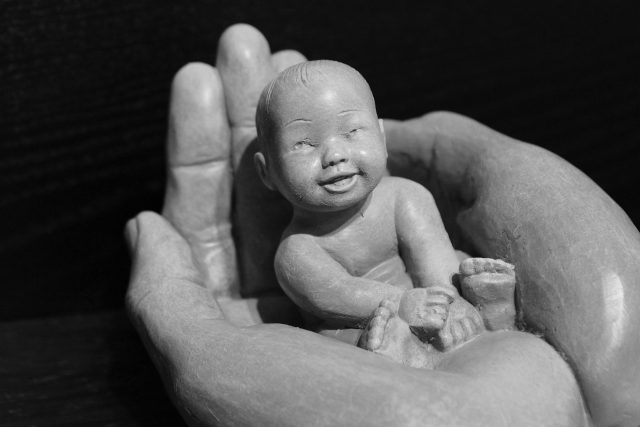 Předčasně narozené mimimko může vážit i pod 400 g a vejít se do dlaně | foto: Fotobanka Pixabay