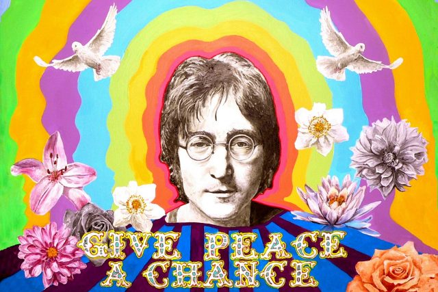 John Lennon: Give Peace a Chance  (Dejte šanci míru) | foto: Fotobanka Pixabay