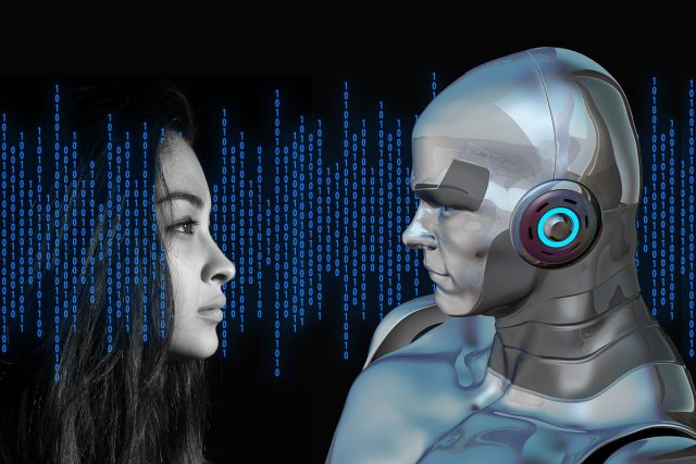 Robot je stroj,  který nenahradí intelektuální rovinu člověka,  stroj se nestane hybatelem emocí | foto: CC0 Public domain