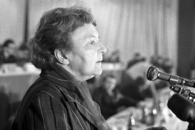 Marie Švermová na snímku z roku 1968 | foto:  Nosek Josef,  ČTK