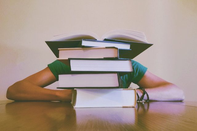 Knihy,  motivace,  student | foto: Fotobanka Pixabay