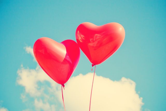 Balónky ve tvaru srdce | foto: Licence Public domain CC0,  Fotobanka Pixabay