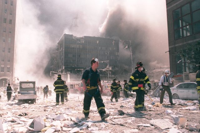 Zásah při teroristických útocích v New Yorku 11. září | foto: Shutterstock