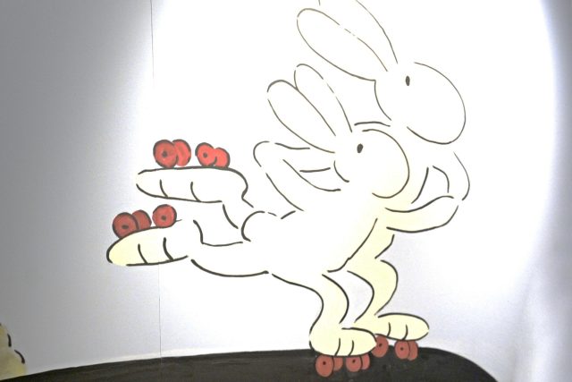 Bob a Bobek na výstavě Večerníček slaví 50 | foto: Michal Krumphanzl,  ČTK