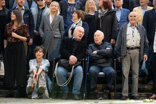 Přestávka mezi focením