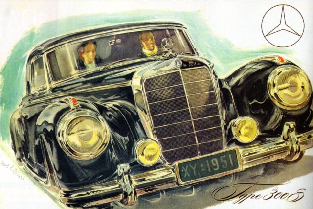 Mercedes-Benz 300S Coupé  (1951-58) W188 | foto: Andrew Bone,  Flickr,  CC BY 2.0