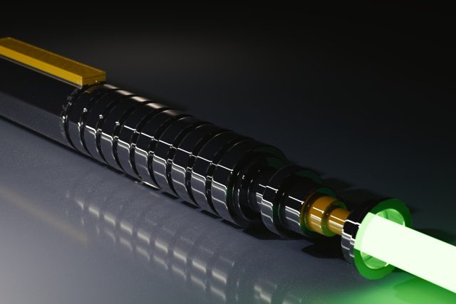 Světelný meč. Běžná „zbraň“ kožařů | foto:  erik_stein,  Fotobanka Pixabay,  Licence Pixabay