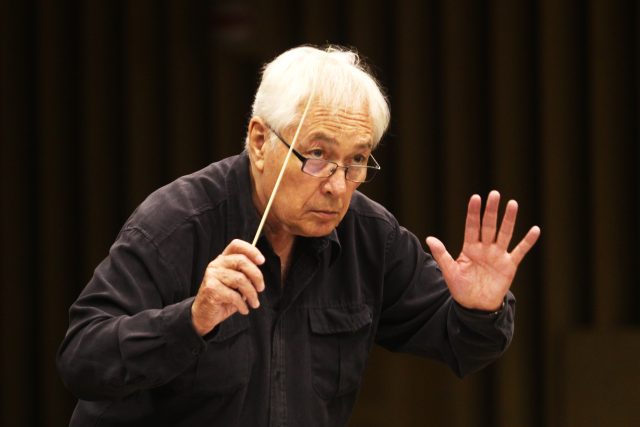 Dirigent Libor Pešek | foto: Dan Materna,  MAFRA / Profimedia