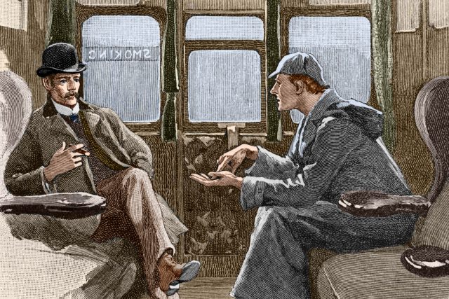 Dr. Watson a Sherlock Holmes | foto: Profimedia