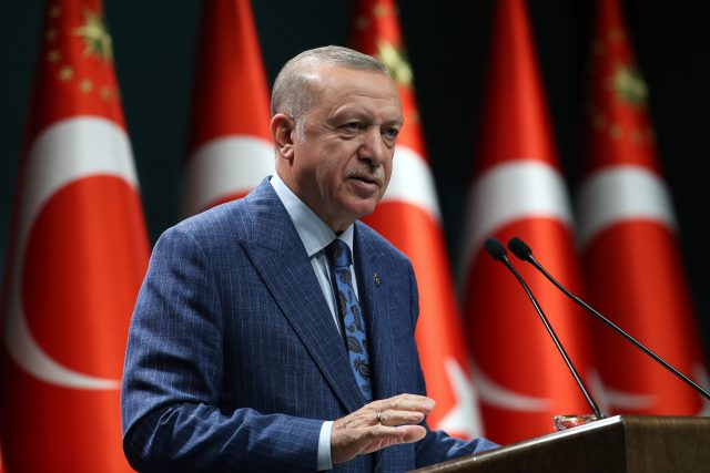 Autoritářský vládce Recep Tayyip Erdoğan se stal znovu prezidentem | foto: Fotobanka Profimedia