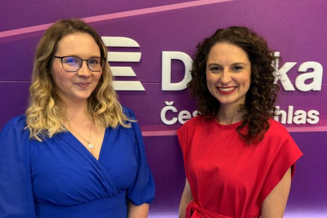 Eliška Zgarbová a Pavla Hubálková | foto: Kateřina Dvořáková,  Český rozhlas