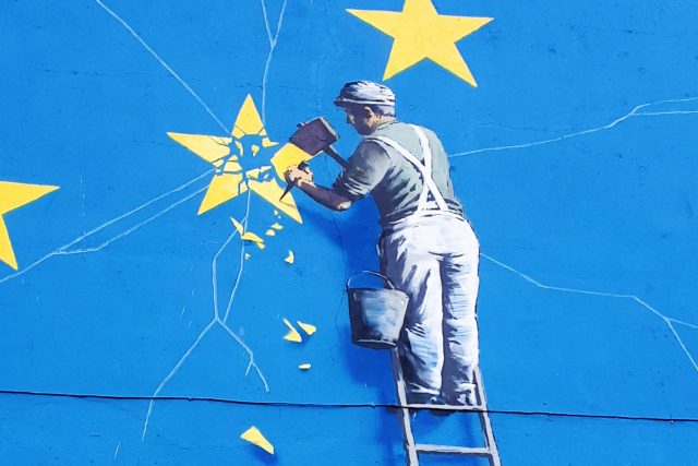 graffiti Evropská unie | foto:  andrewslockwood50,  Fotobanka Pixabay,  Licence Pixabay