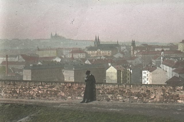 Praha v roce 1898: pohled z Vyšehradu | foto: eSbírky – kulturní dědictví on-line,  Národní muzeum,  CC BY 4.0
